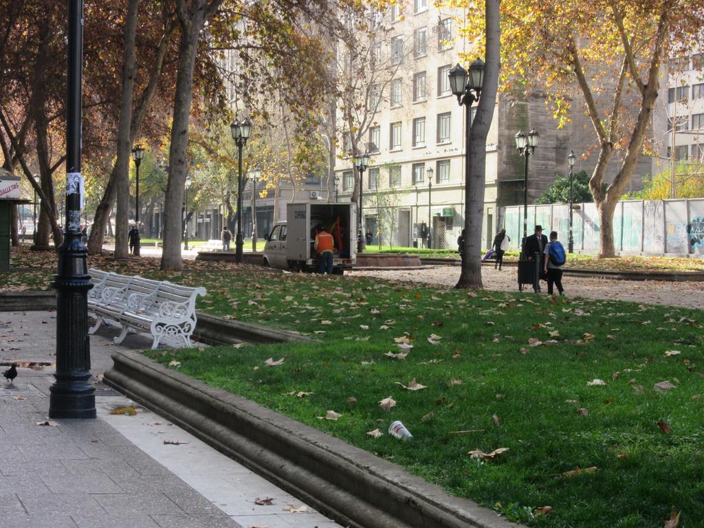 Апартаменты Departamento Paseo Bulnes Metro La Moneda Сантьяго Экстерьер фото